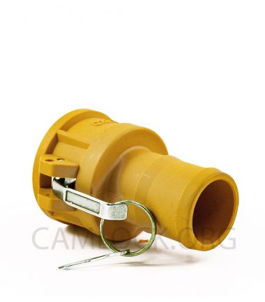 Type C Nylon Camlock Fitting - Female Coupler × Hose Shank