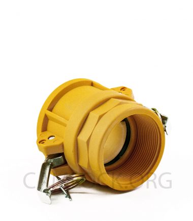 Type D Nylon Camlock Fitting - Female Coupler × Female BSP Thread