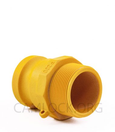 Type F Nylon Camlock Fitting - Male Coupler x Male BSP