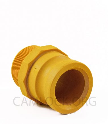 Type F Nylon Camlock Fitting - Male Coupler x Male BSP