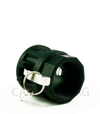 Type D Polypropylene Camlock Coupler - Female Coupler × Female BSP Thread