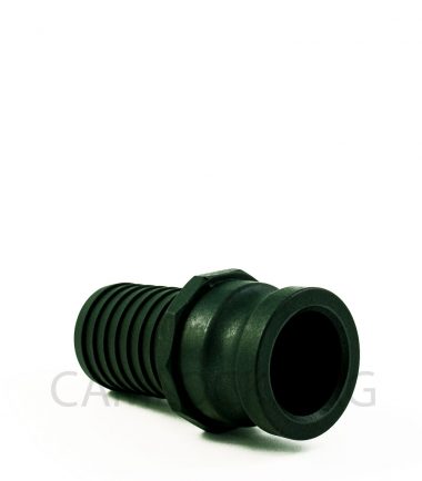 Type E Polypropylene Camlock Coupler - Male Coupler × Hose Shank