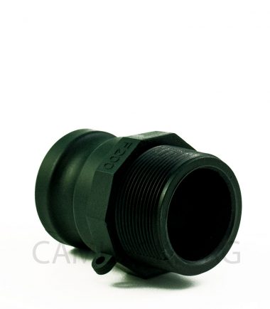 Type F Polypropylene Camlock Coupler - Male Coupler x Male BSP Thread