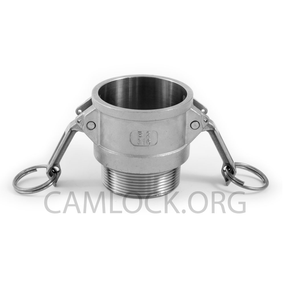 Type B Stainless Steel 316 Camlock Coupler